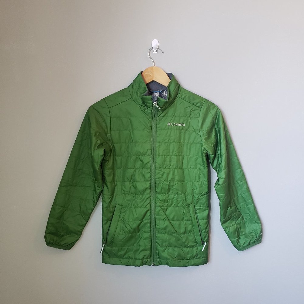 COLUMBIA thermal rain jacket - large kids